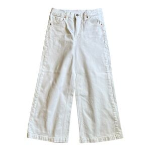 GAP Wide Leg Women's Pants in White